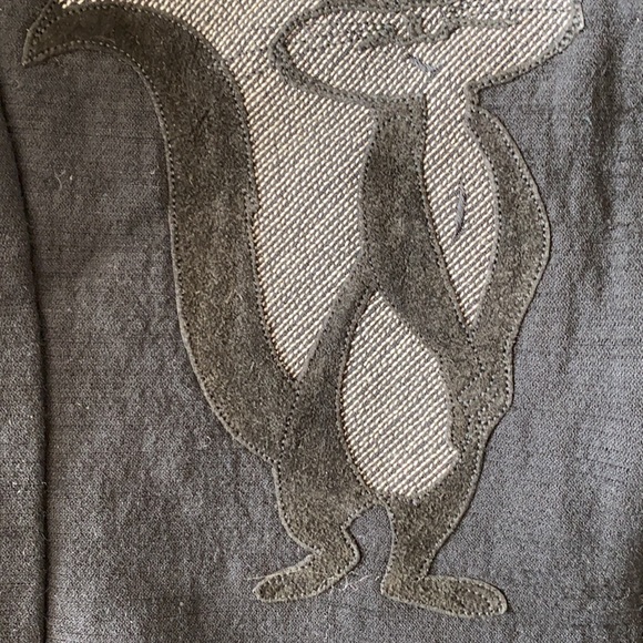 ICEBERG History vintage Looney Tunas Pepe Le Pew zip vest top 38 XXS - Picture 4 of 8